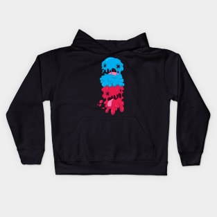 monster liquid Kids Hoodie